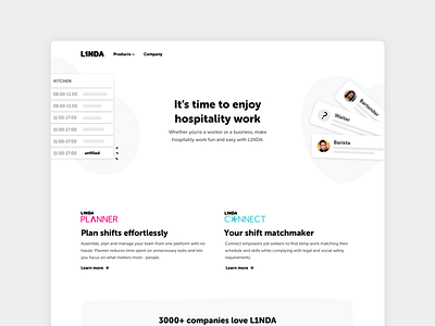 L1NDA.com hospitality l1nda rebranding ui ux website website design