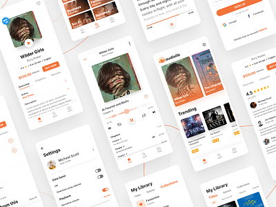 Audiolib - Audiobook Design Concept