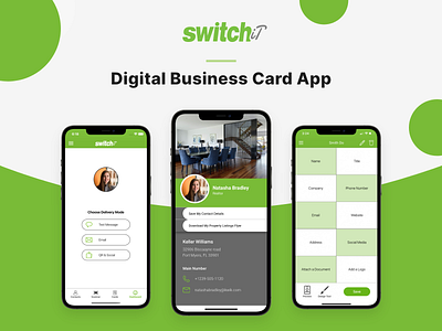 SwitchIt - Digital Business Card App