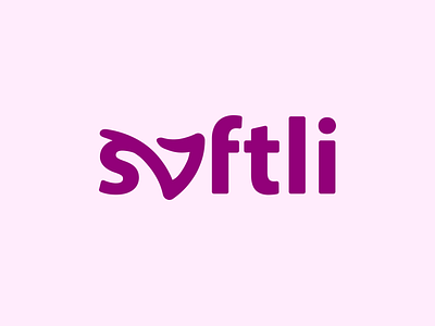 Softli branding illustrator logo vector