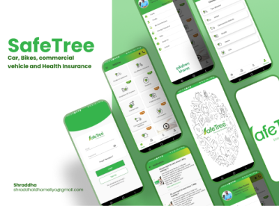 Bike,Car,Commercial Vehicles and Health Insurance App