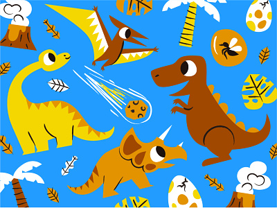 Dinosaurs ai animals design dino dinosaurs illustration