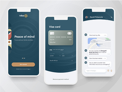 TribeSOS Safety App concept