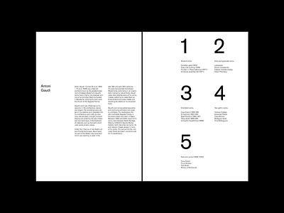 Editorial Design Studies Vol. 01 - 02 design editorial editorial design graphic design grid grid design grid layout indesign layout layout design minimal minimalism minimalist