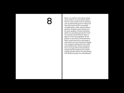 Editorial Design Studies Vol. 01 - 03 design editorial editorial design graphic design grid grid design grid layout grid system layout layout design minimal minimalism minimalist