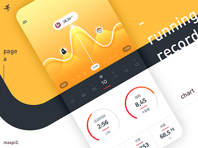 running record design ui