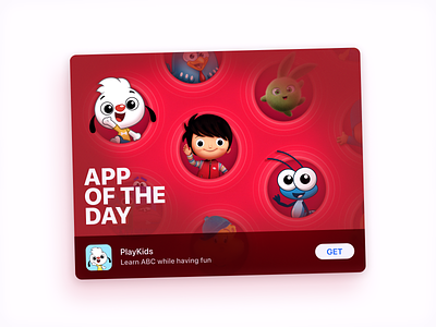 PlayKids' App of the Day Imagery adobe photoshop app app of the day app store apple appstore cartoon illustrations ios kids playkids