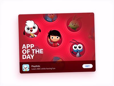 PlayKids' App of the Day Imagery