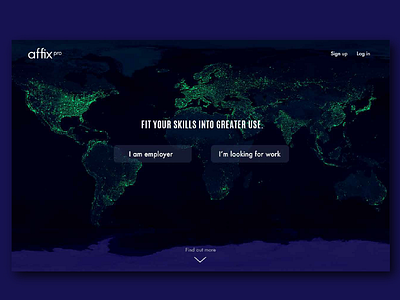 Affix Pro jobboard ui ux