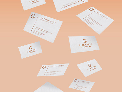 Carol de Cerff & Associates branding business card logo