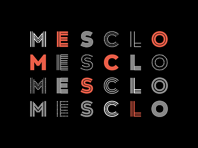 Mesclo display dstype editorial sans text typeface typography