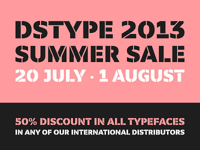 DSType Summer Sale 2013 dstype promotion