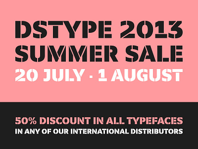 DSType Summer Sale 2013