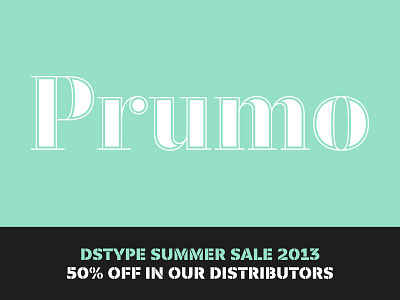 Summer Sale Suggestion: Prumo dstype promotion