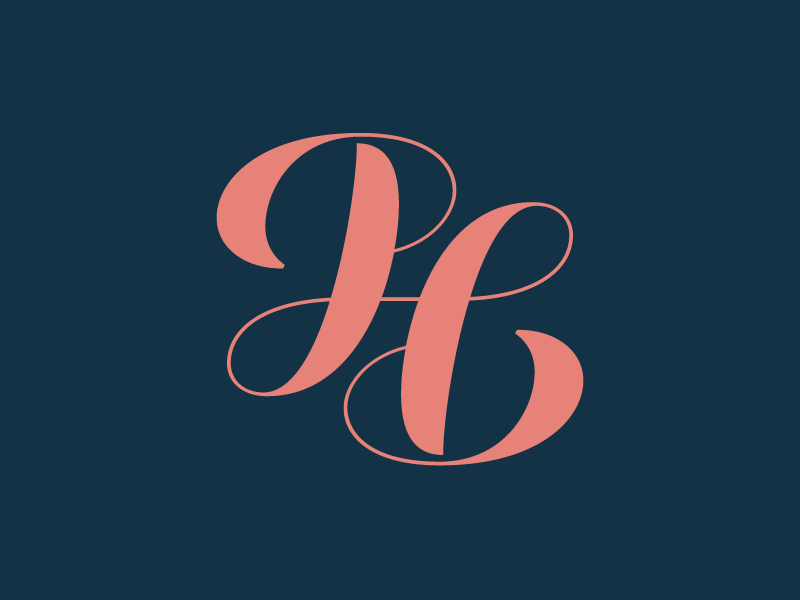 Monogram (GIFF) ambigram giff lettering logo monogram