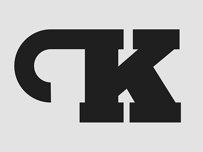 K dstype girga k selected glyph typography