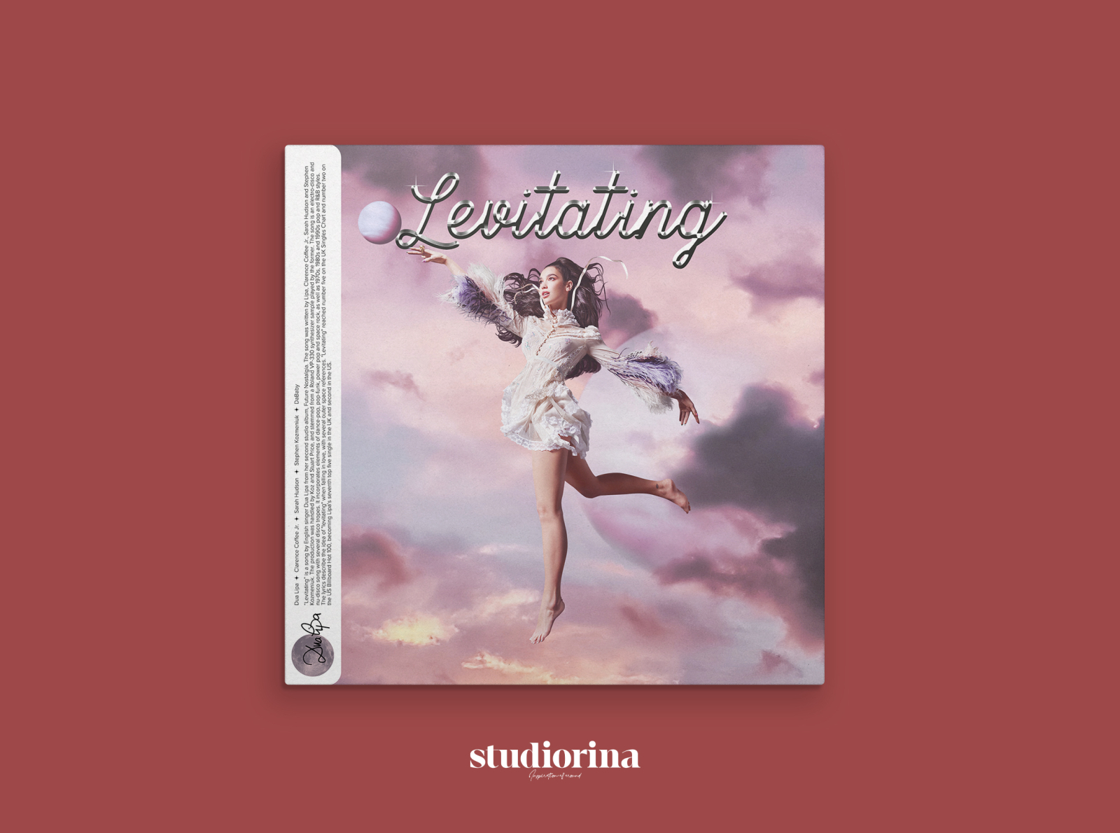 Dua Lipa - Levitating Coverart by Studiorina by Rina Filatova on Dribbble