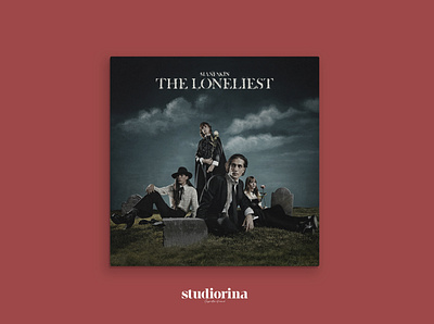 Måneskin - The Loneliest Coverart by Studiorina albumcover artwork brand branding cover coverart design graphic design