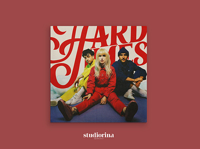 Paramore - Hard Times Coverart by Studiorina albumcover artwork brand branding cover coverart design graphic design