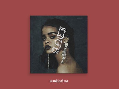 Rihanna - ANTI Coverart by Studiorina albumcover artwork brand branding cover coverart design graphic design