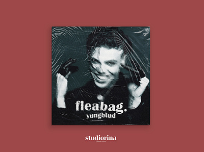 YUNGBLUD - fleabag. Coverart by Studiorina albumcover artwork brand branding cover coverart design graphic design