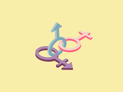 Gender Neutral Marketing flat gender neutral graphics illustration illustrator isometric