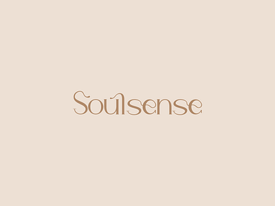 L O G O - Soulsense adobe bali beige branding brown design graphic design illustrator incense india logo minimalistic vector