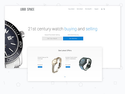 21st Watches uiux designing web designing