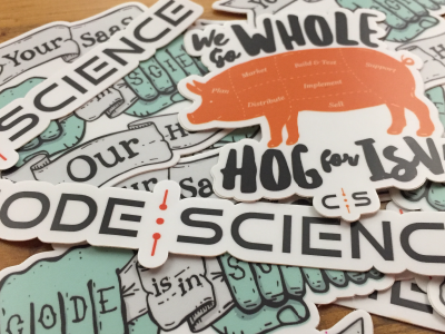 Stickers codescience saas salesforce sticker