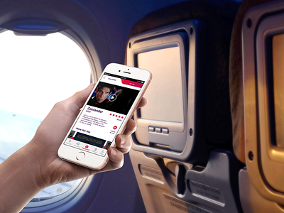 Virgin Atlantic design mobile ui ux