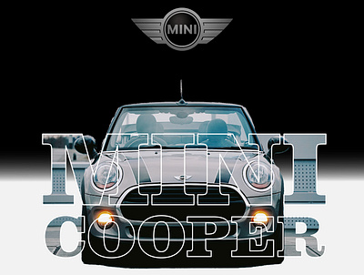 Mini Cooper branding car design graphic design illustration ui vector