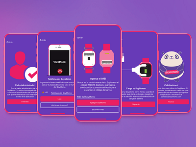 SoyMomo - App app design design graphic design illustration product design vector