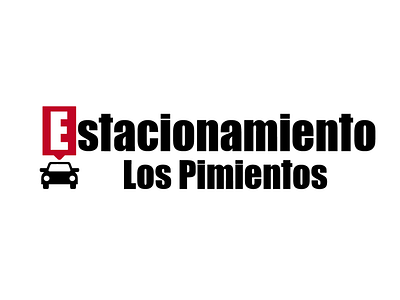 Estacionamiento Los Pimientos - Logo brand identity design graphic design logo logo design vector