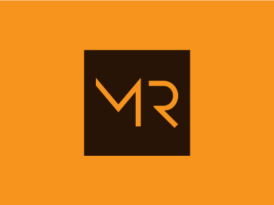 Malissa Ruffner Logo branding logo design monogram square