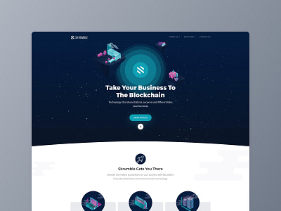 Skrumble Landing Page 01