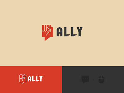 Ally Identity identitydesign logo process