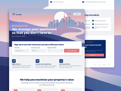 HomeBnb Website Design