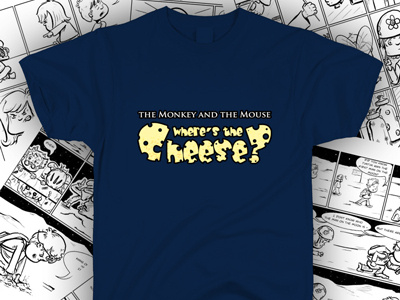 Where's The Cheese? T-shirt comic comics t shirt tee webcomic wheres the cheese