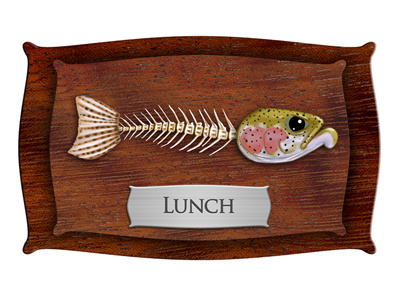 Lunch fish fishing lunch photoshop