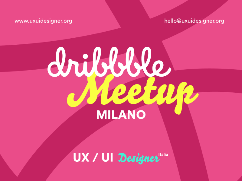 Dribbble Meetup - Ottobre 2019 uxuidesigner uxuidesigneritalia italia designer uxui ux talk workshop meetup
