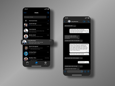 Direct Messaging - Daily UI 013