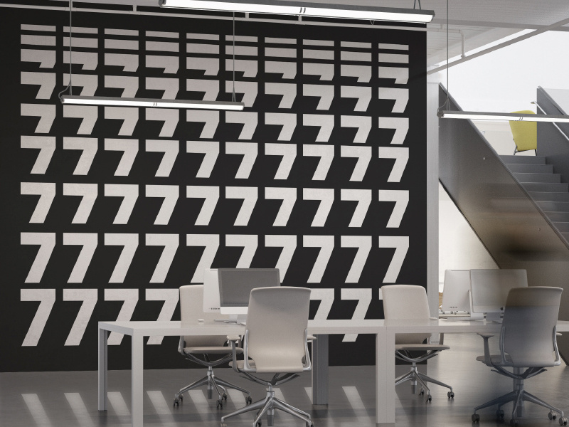 7 Creative Space coworking space co-working space coworking co-working interior inside interior design animation web app icon vector typography identity brand logo illustration design branding