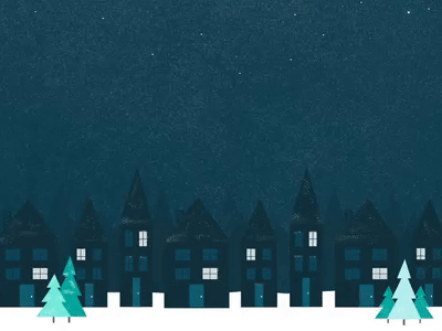Holiday Decorating Season animation design holiday lights winter