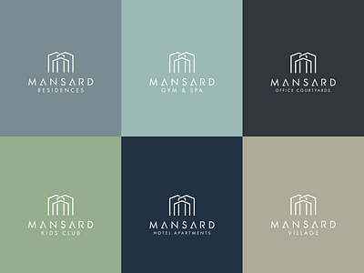 Mansard Logos and Brand Identity