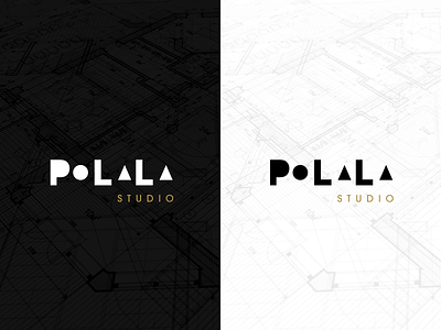 PoLaLa Studio Branding architecture design architecture logo brand brand design brand identity branding design interior interior design logo logodesign typography