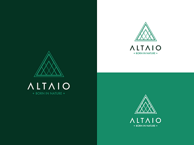 Altaio Branding brand brand design brand identity branding cannabis cannabis branding cannabis design design logo logodesign mountain nature typography