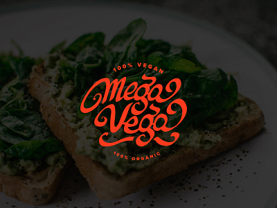 MegaVega vegan food - WiP brand brand design brand identity branding logo logodesign vegan vegan food