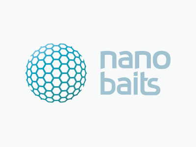 Nano Baits baits fishing logo nano nanotechnology