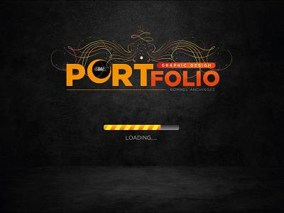 Portfolio Page - Coming Soon adobe illustrator adobe photoshop advertising art coming soon graphic design logo portfolio typeface typography