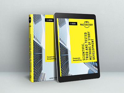 Masterstory E-book design branding corporate design identity logo modernism story